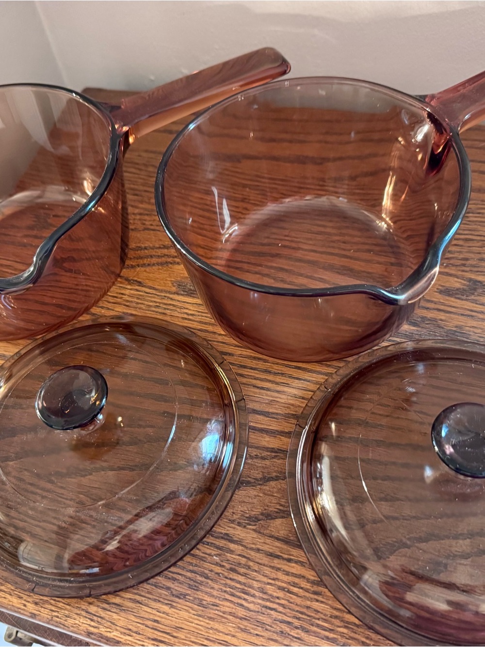 Vintage Amber Glass Pyrex